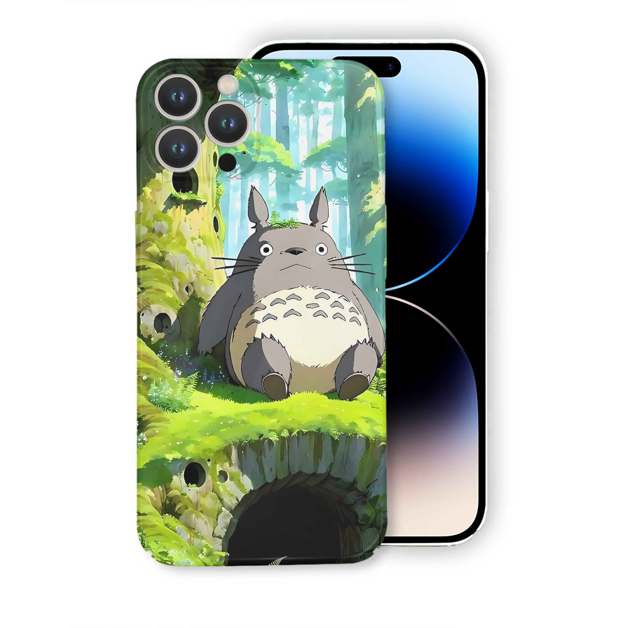 （画像用） となりのトトロ 草壁メイ 草壁サツキ My Neighbor Totoro Satsuki Kusakabe Mei Kusakabe 【iPhone 14シリーズ対応】ハードケース